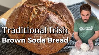 Traditional Irish Brown Soda Bread [upl. by Nnhoj]