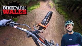 BIKEPARK WALES DOWNHILL AND JUMP LINES [upl. by Obmar453]