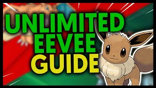 HOW TO GET UNLIMITED EEVEES ON POKEMON FIRE RED AND LEAF GREEN [upl. by Leroj362]