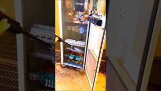 deionized water clean Electrical panel [upl. by Mapel]