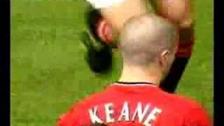 Roy Keane Ends Hålands Career In Manchester Derby [upl. by Yram474]