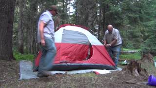 Coleman 4 Person Tent Review [upl. by Euqinorev393]