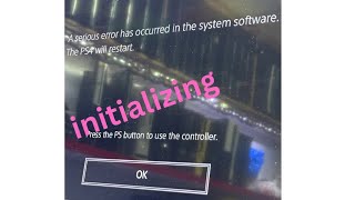 ps4 serious error has occurred initializing fix [upl. by Kcirdla956]