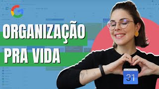 Organização pra VIDA e ESTUDOS com GOOGLE AGENDA [upl. by Ramsay829]