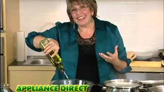 How to Cook With Induction Cooktop Appliance Direct Cooking Show with Isabella [upl. by Brandea]