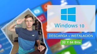 Descargar e Instalar Windows 10  32 y 64 Bits  Original amp Tutorial en Español [upl. by Lyret]