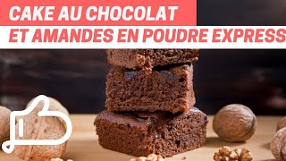 Cake au Chocolat et Amandes en Poudre  La Recette Facile et Gourmande [upl. by Arne]