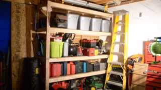 Garage Shelves Extremely Cheap and Strong [upl. by Loux]