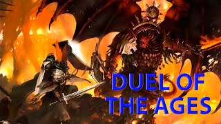 Lion ElJonson Destroys Angron  The Arks Of Omen Explained  Warhammer 40K Lore [upl. by Wira]