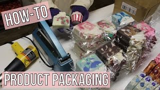 How To  Package Products  Royalty Soaps [upl. by Hoeg170]