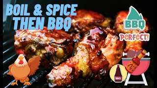 Boil Spice BBQ Method  Perfectly Cooked Chicken  Juicy BBQ Chicken [upl. by Drageruaeb486]