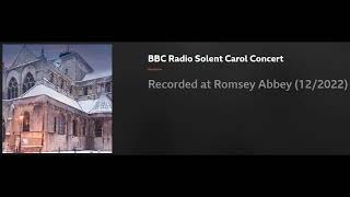 Romsey Abbey Carol Concert 2022  AUDIO [upl. by Diannne666]