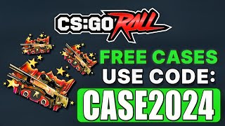 CSGOROLL PROMO CODE quotCASE2024quot  FREE CASES BONUS CODE CSGO ROLL review [upl. by Opalina]