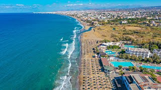 Ammoudara Heraklion Crete Greece 4K [upl. by Nathanial]