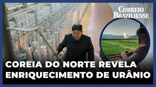 COREIA DO NORTE MOSTRA PELA PRIMEIRA VEZ INSTALAÇÕES DE ENRIQUECIMENTO DE URÂNIO [upl. by Shaw587]