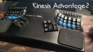 Kinesis Advantage2 QD keyboard overview [upl. by Eltsirc]