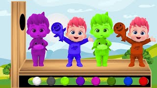 Baby Shark Learns Colors  CoComelon Nursery Rhymes amp Kids Songs 7 [upl. by Shinberg415]