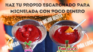 Haz tu propio ESCARCHADO PARA MICHELADAS y ahorra dinero 🫰🏼🤑 [upl. by Peednam864]