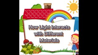 How Lights Interacts with Different Materials [upl. by Aicxela]