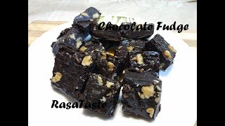 Chocolate Walnut Fudge with Cocoa Powder and Condensed Milk [upl. by Crocker327]