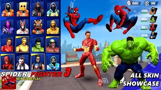 Spiderman Hulk Deadpool Ironman Marvel Avengers Stop Criminal Part 1321  Spider Fighter 3 [upl. by Nirehs]