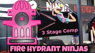 Fire Hydrant Ninja 3 Stage Competition [upl. by Giulia]