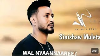 SINISHAW MULETA  WAL NYAANNAAREE  New music afaan oromo 2024 [upl. by Nnylcaj893]