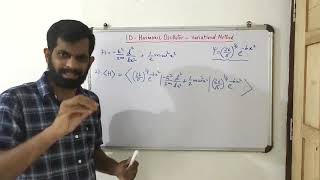 Variational method  Harmonic oscillator solved [upl. by Aneerol]