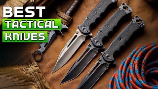 Top 10 Best Military Tactical Knife  Best Combat Knife [upl. by Linskey]