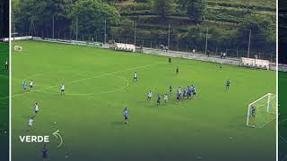 18 settembre 2017  Il gol di Daniele Verde in allenamento a Peschiera [upl. by Aihpos]