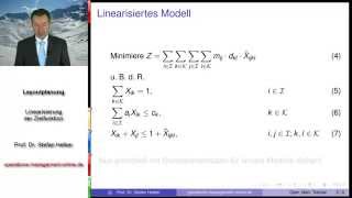 Video 153 zum quotOperations Management Tutorialquot Linearisierung der Zielfunktion [upl. by Centeno]