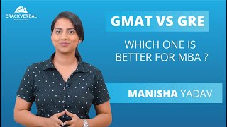 GMAT vs GRE  Which One Is Better for MBA [upl. by Aikemahs271]