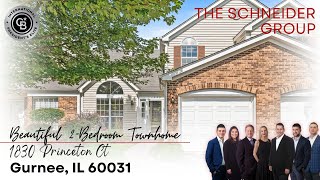 NEW Beautiful 2Bedroom Townhome  Gurnee’s Warren School District  Close to Six Flags amp Shopping [upl. by Inahteb]