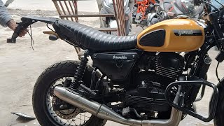 Yezdi scrambler Modified into Dirt😂 [upl. by Southard59]