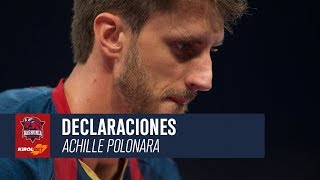 Declaraciones Achille Polonara 09102019 [upl. by Yllus]