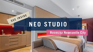 Neo Studio  Apartment Tour  Roomzzz Newcastle City [upl. by Akenat]