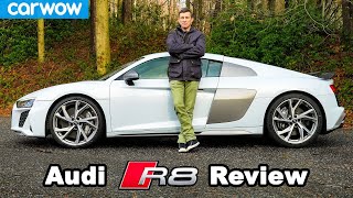 Audi R8 V10 review see how quick it really is [upl. by Gilson706]