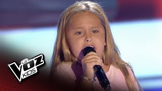 Yastina quotThe Bestquot – Audiciones a Ciegas  La Voz Kids 2018 [upl. by Haim]