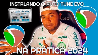 INSTALANDO O AUTO TUNE EVO VST RTAS EM 2024 NA PRÁTICA [upl. by Horten184]