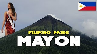 PERFECT VOLCANO Mt Mayon Philippines Drone is back [upl. by Leidag960]