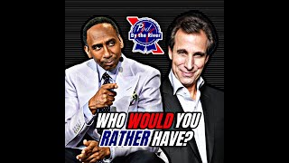 Who would you rather have officiate your wedding Stephen A Smith or Chris Russo [upl. by Bayly]