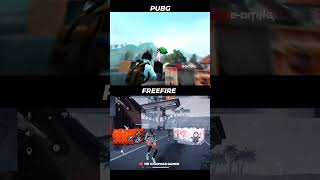 PUBG Vs Free Fire Editing [upl. by Idola159]