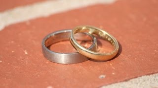 How to make your own wedding rings with Mark Lloyd FIPG [upl. by Joachima13]