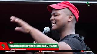 CIC Julius Malema Addresses Students At University of Zululand [upl. by Diella]