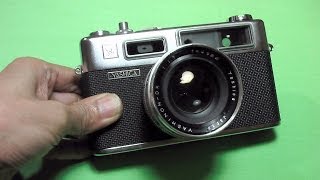 ヤシカ 初代エレクトロ35 ASA1000タイプ の使い方 YASHICA NEW ELECTRO35 How to use 1970s Rangefinder camera [upl. by Columbus]