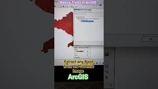 Band Extraction from the Image in ArcMap arcgistutorial esri gis dataanalysis statistics [upl. by Avid]