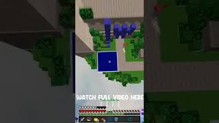 WATCH FULL 2v40 ON CHANNEL xaquar minecraft bedwars clutch castlebedwars [upl. by Romy330]