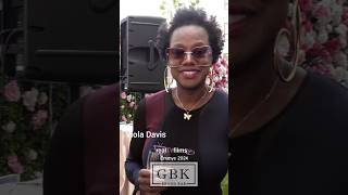 Viola Davis GBK amp MEND Luxury Prime Time Emmys Lounge [upl. by Jessalyn701]