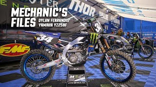 Mechanics Files Dylan Ferrandis Yamaha YZ250F [upl. by Hun811]