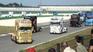 GP Truck Misano 2009  Sfilata Finale pt1 [upl. by Atsillac]